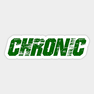 The Chronic Sticker